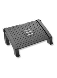 TEGRILO Foot Rest for Under Desk with Massage Adjustable Under Desk Footrest For Home and Office Use Foot Stool Under Desk with 6 Height Position Adjustment  - Image 1