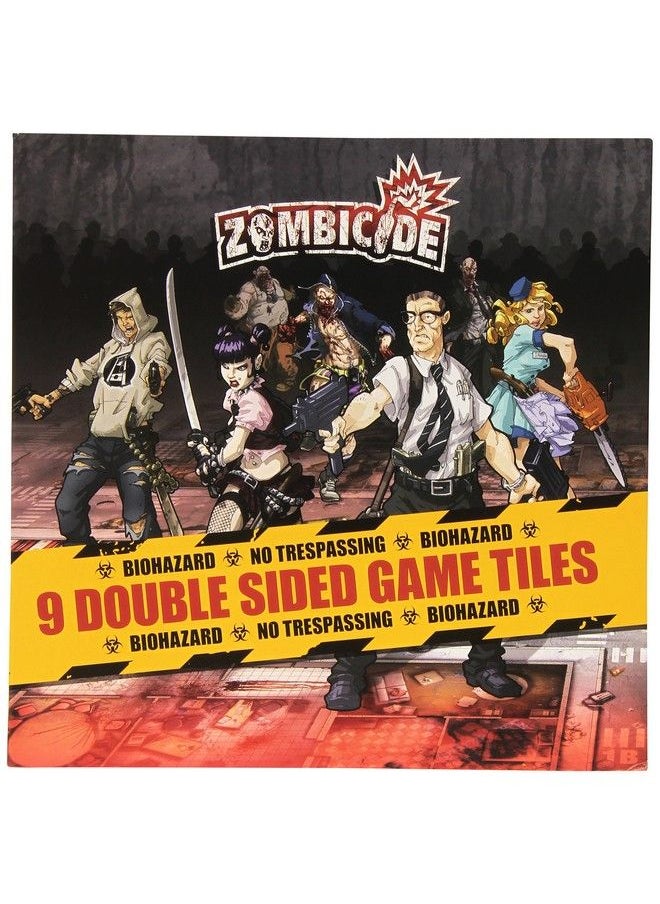 CMON - Zombicide: 9 Double Sided Game Tiles - Image 1