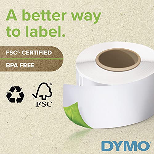 DYMO Authentic LW Name Badge Labels DYMO Labels for LabelWriter Printers White 2-1/4" x 4" 1 Roll of 250 - Image 4