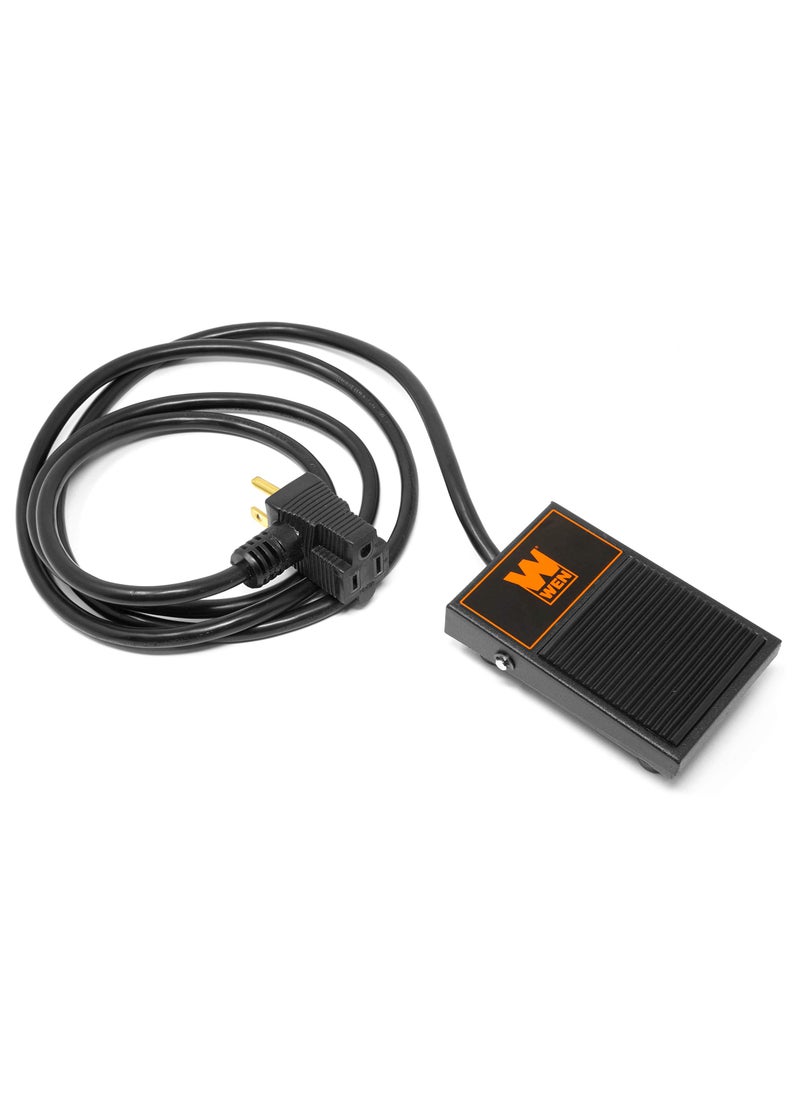 Wen WEN WA0392 120V 15-Amp Momentary Power Foot Pedal Switch for Woodworking  - Image 1