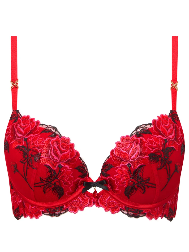 Ann Summers Red Ann Summers Roses Are Red Padded Plunge Bra for Women | Best Price UAE