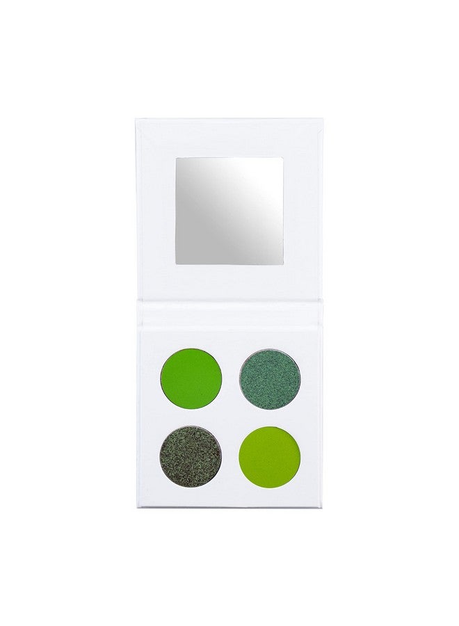 SZDYM 4 Colors Pigmented Eyeshadow Palettecosmetic Duochrome Matte Eyeshadowcreamy Texture Blendable Natural Colors Long Lasting Make Up (Make Up 4) - Image 5