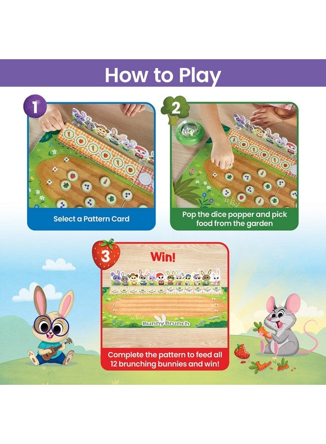 hand2mind hand2mind Bunny Brunch, Cooperative Board Games, Toddler Educational Toys, Kindergarten Math Games, Preschool Learning Activities, Indoor Recess Games for Classroom, Easter Gifts for Kids - Image 4