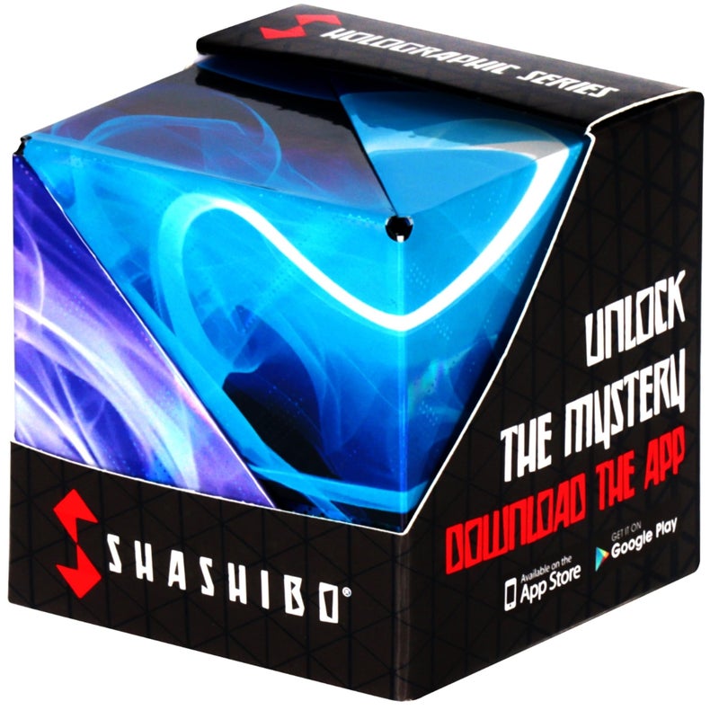 Shashibo Shape Shifting Box - STEM Fidget Toy with Ultra Strong Magnets - Sensory Puzzle Cube Transforms Into 100+ Shapes, Easter Basket Stuffers Gift for Kids, Teens, and Adults (Vapor) - Image 1