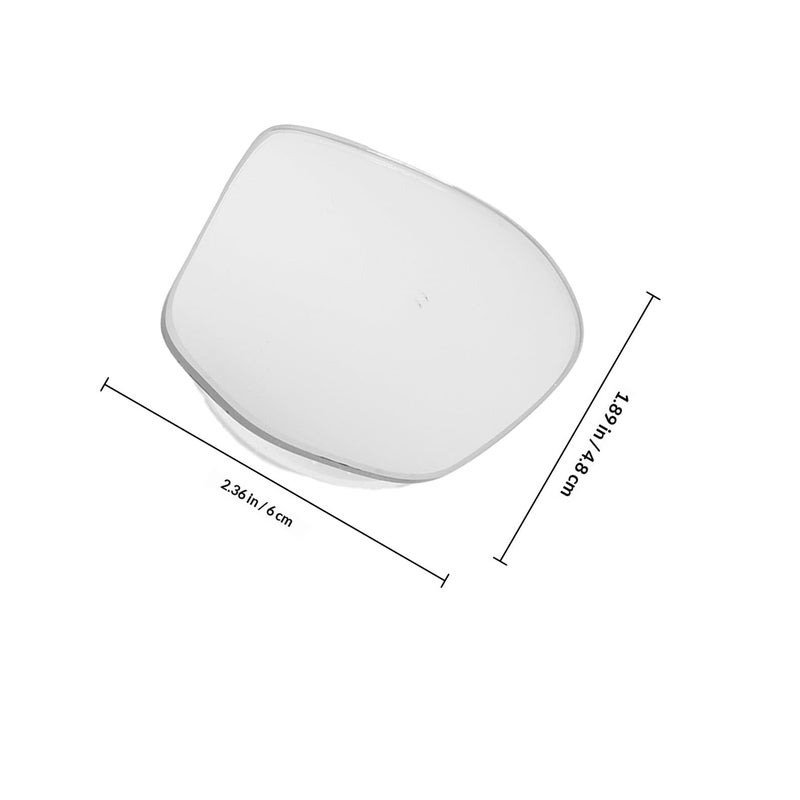 2Pcs Car Blindspot Mirror 360 Wide Angle Suction Cup Auxiliary Side View Mirror - Image 3