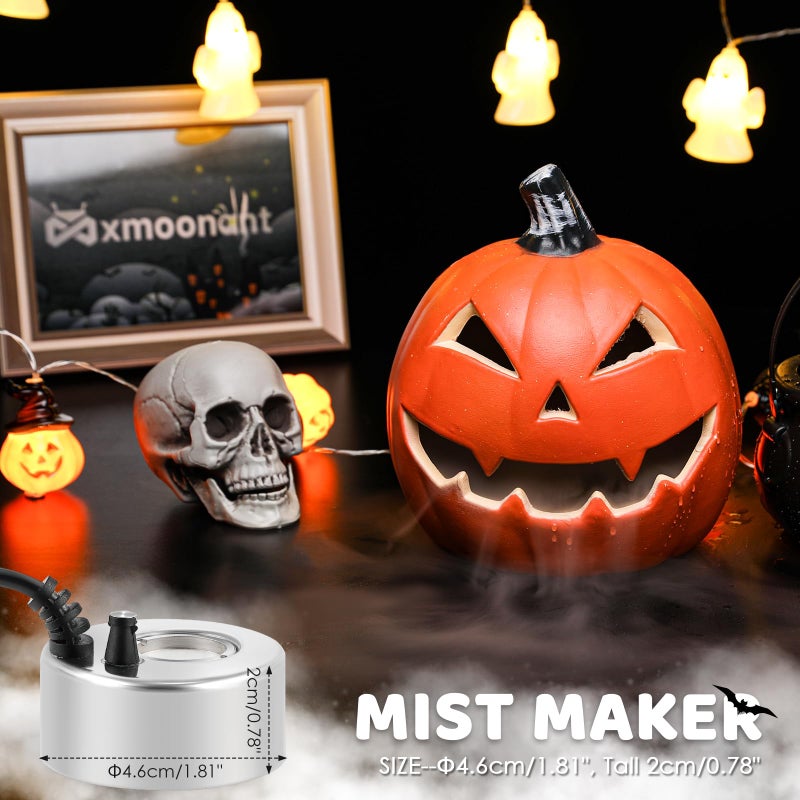 Mxmoonant 350ml/H Ultrasonic Mist Maker Fogger Metal Atomizer with Removable Splash Guard for Water Fountain Pond Pot Rockery Sink - Image 4