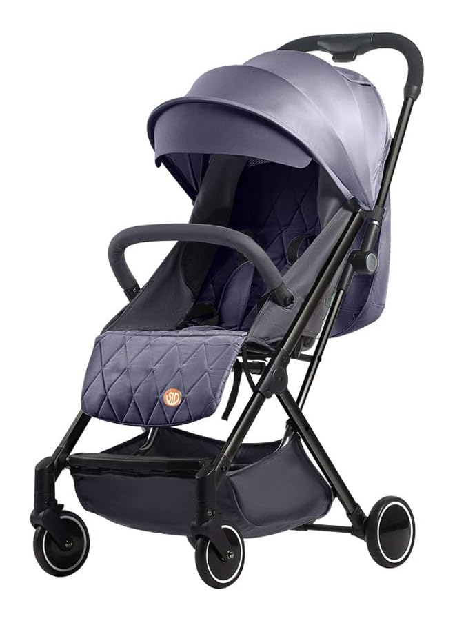 erorex Travel Lite Shock Proof Stroller Sld Extra Wide Seat Single Hand Fold 360° Rotating Wheels Air - Image 1