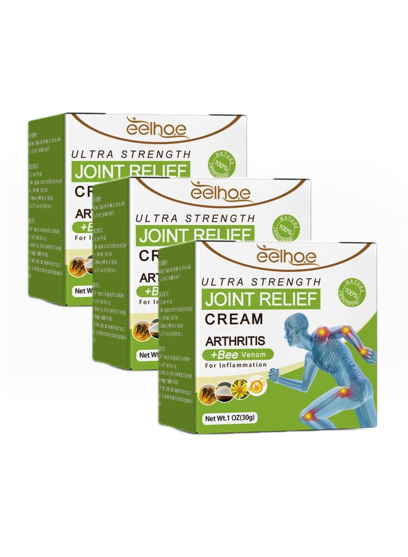EELHOE 3-Pack Joint Repair Cream, Relieve Muscle And Joint Pain 30g*3 - Image 1