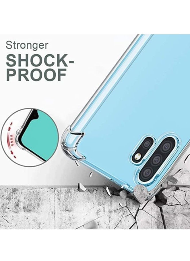 Generic - Shock Proof Case Cover with Back Stand for Samsung Galaxy M32 5G/a32 (Transparent) - Image 1