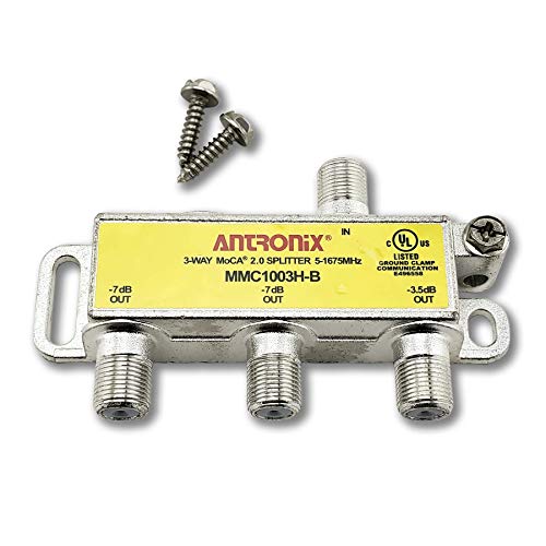 Antronix 3 Way Antronix MMC1003H-B 5-1675 MHz MoCA 2.0 Splitter for Frontier Formerly Verizon Fios - Image 2