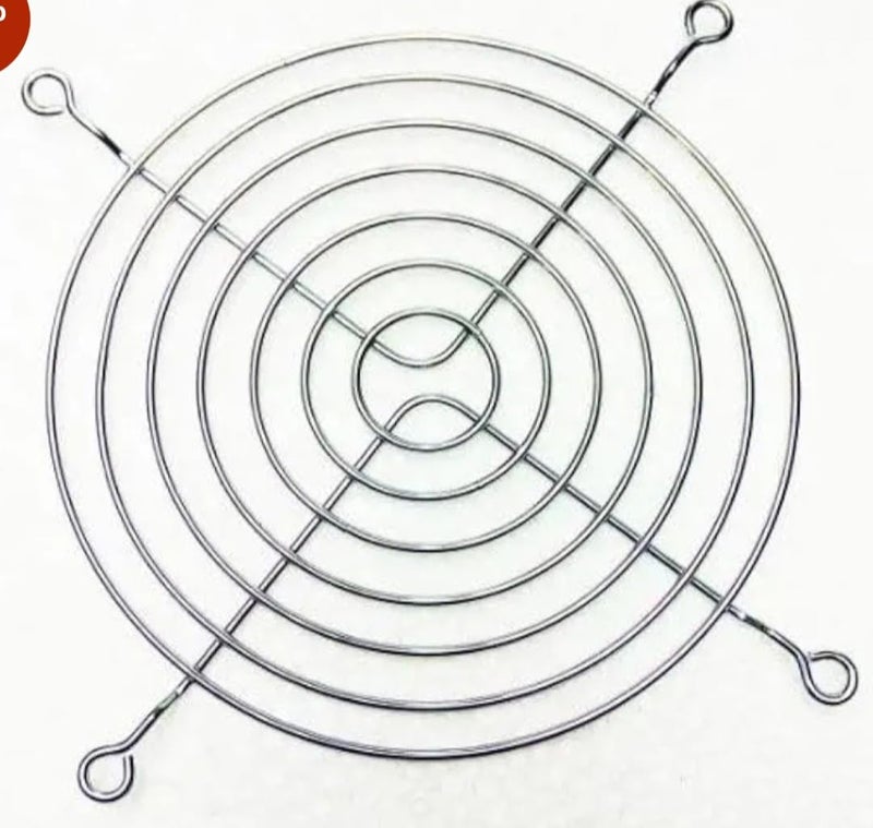 SIE Gadgets 4 Pack Fan Grill Guard for 120MM PC Computer Fan (4 Pieces) - Image 2