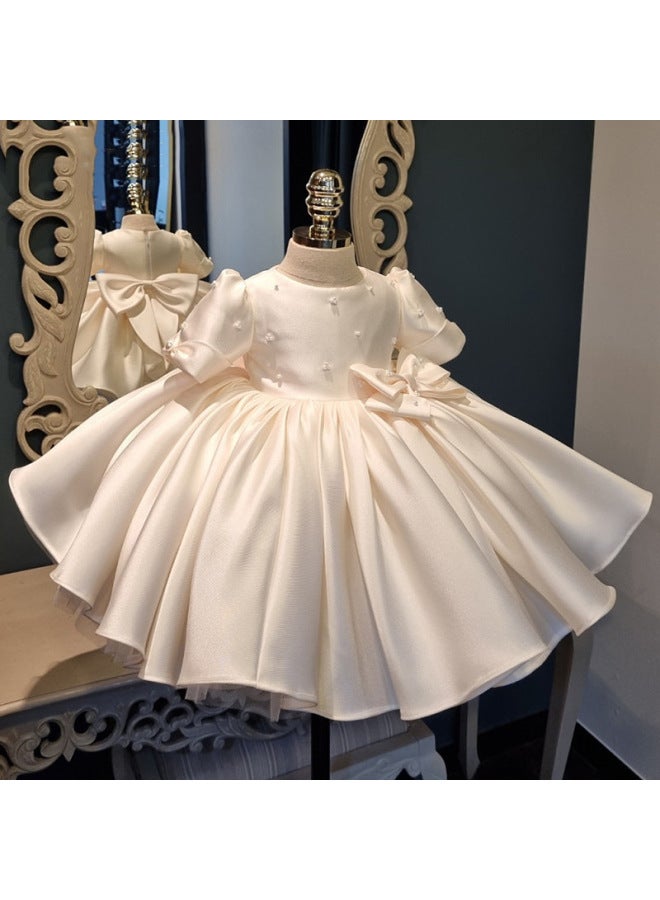 Children's Dress  Summer Baby Girl Birthday Party Dress Little Host Fluffy Princess Dress Little Princess