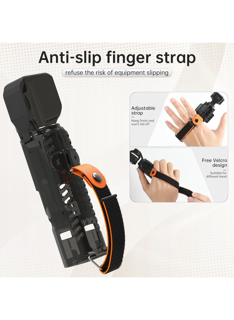 SOLARAE Protect Case Compatible with DJI Osmo Pocket 3, All Weather Waterproof Protective Case, with Controller Wheel Accessories, Portable Hard OSMO Pocket 3 Case Storage Mount with Secure Finger Strap - Image 2