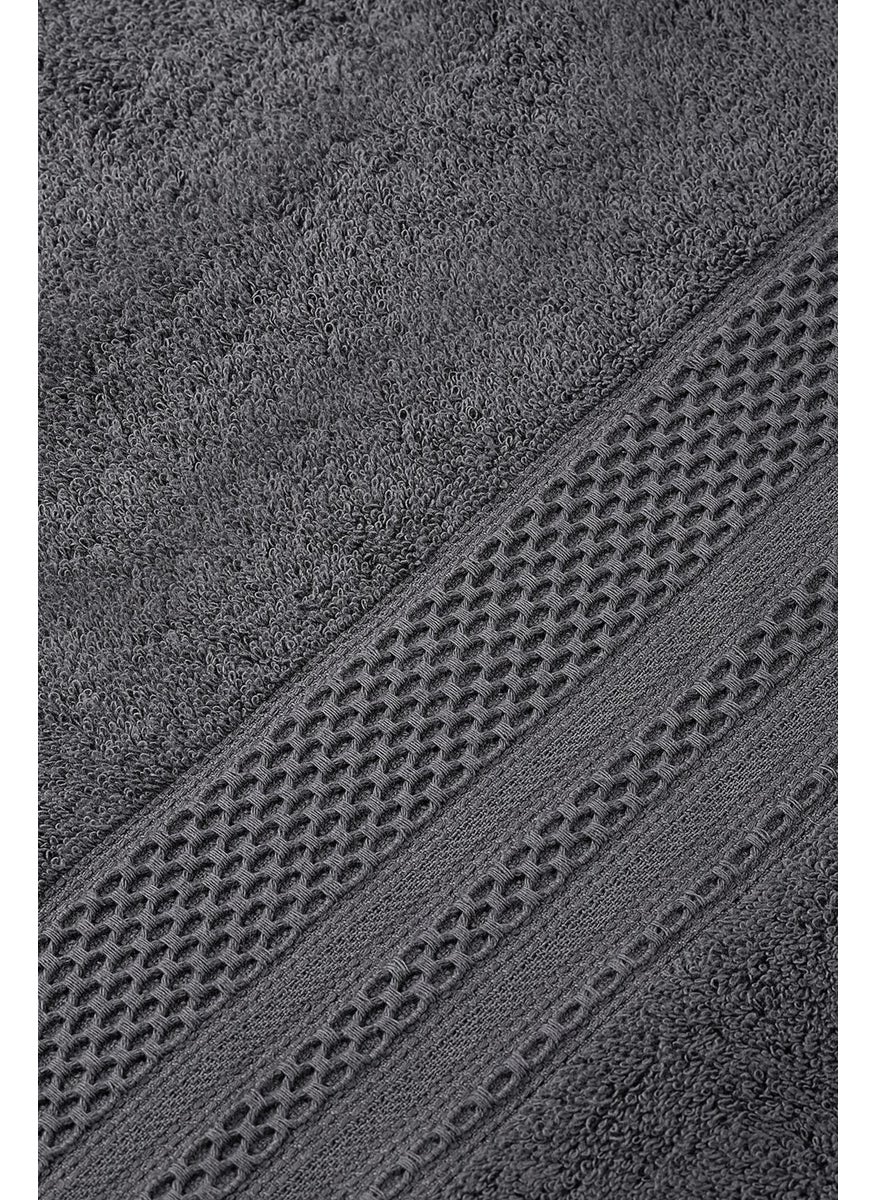 Natural Cotton 2-Piece Bath Towel Soft Rare 90 x 150 + 50 x 90 Anthracite - pzsku/Z029AFEB2F753720DBE39Z/45/_/1725724204/f4c3bfe5-f3b6-40f4-a64c-7ede95ba2e84