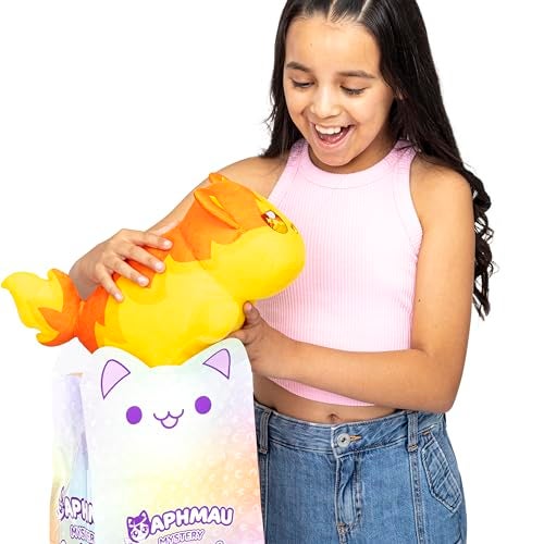 Aphmau MeeMeows 11” Classic Mystery Plush, Elemental, YouTube Minecraft Gaming Channel, Plush Mystery Box, Blind Box, 1 of 8 Possible Elemental MeeMeows, Official Merch - Image 4