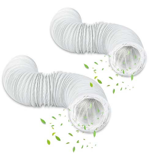BANLIN 2 Pcs Boat Blower Hose Boat Vent Bilge Blower Exhaust Hose 3 inch 10 Feet for Engine Compartment Bilge Head Galley or Dryer Vent Exhaust Fan - Image 1