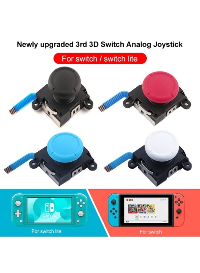 مناسبة لجهاز نينتندو سويتش / سويتش لايت لعبة عصا التحكم ثلاثية الأبعاد لليسار واليمين، عصا التحكم العالمية للاستشعار عن بعد - اللون: أسود - Image 3