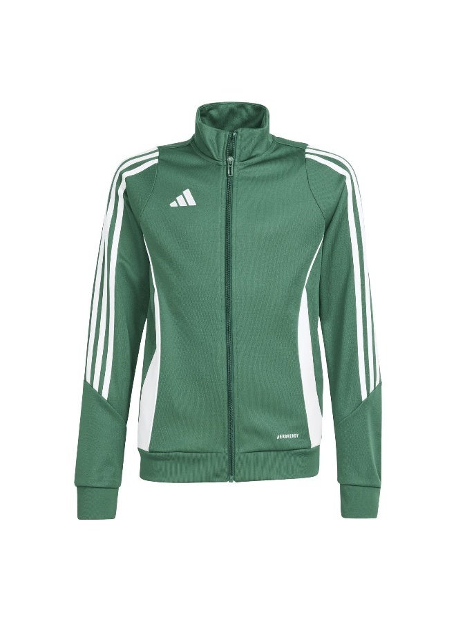 Adidas adidas Tiro24 Trjkty Green Football Track Tops 5-6Y  - Image 1