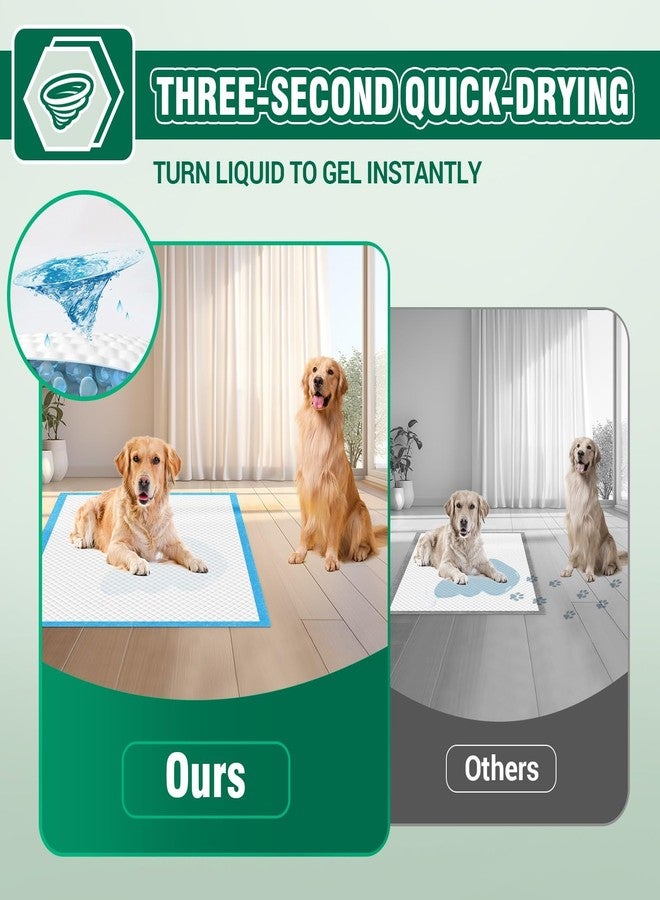 IMMCUTE Dog Pee Pads Extra Large, 36" x 44", 30 Ct, Jumbo-Size Pee Pads for Dogs, Thicken Puppy Pads XL Pet Training Pads, Super Absorbent & Leak-Proof Potty Pads for Dogs - Image 4