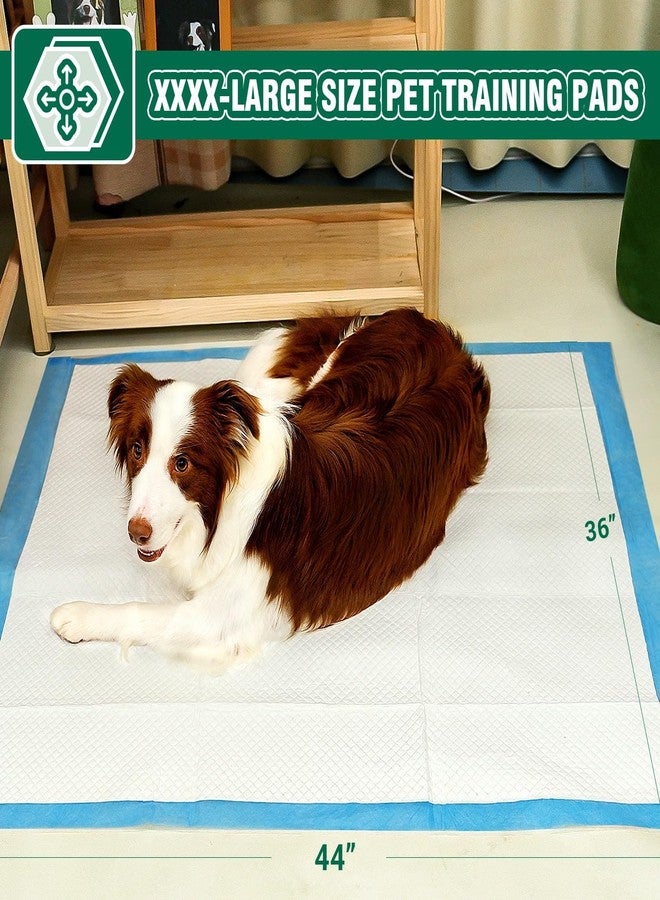 IMMCUTE Dog Pee Pads Extra Large, 36" x 44", 30 Ct, Jumbo-Size Pee Pads for Dogs, Thicken Puppy Pads XL Pet Training Pads, Super Absorbent & Leak-Proof Potty Pads for Dogs - Image 2