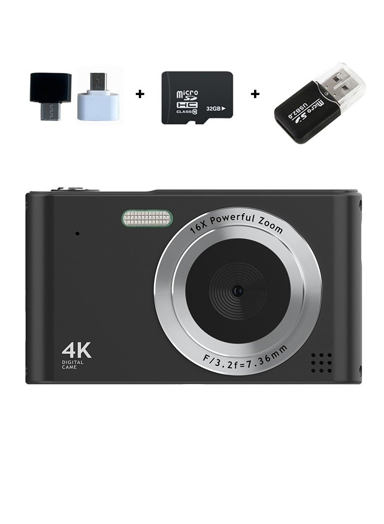 Generic Digital Camera for Kids 1080P 16X Digital  Portable Pocket Camera - With 32GB Memory Card  - Image 1