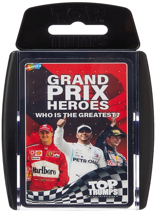 Top Trumps Grand Prix Heroes Classic Card Game, Learn Facts About Racing Drivers Including Sebastian Vettel, Lewis Hamilton and Daniel Ricciardo, Gift and Toy for Boys and Girls Aged 6 Plus - Image 4