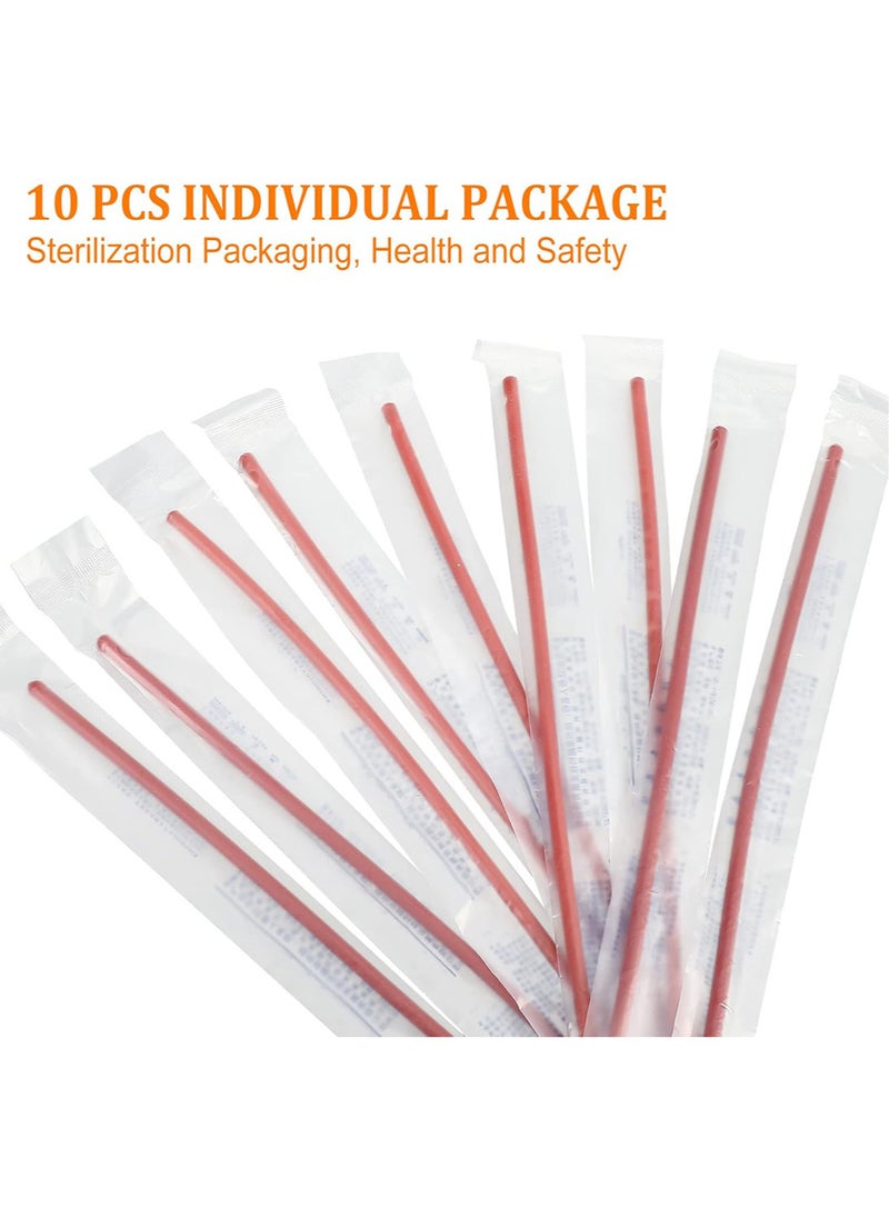 Generic - 10 Pieces 39cm 18FR Rubber Enema Tubes Colon Tubes for Coffee Enemas Higher Colon Cleanse for Secure - Image 1