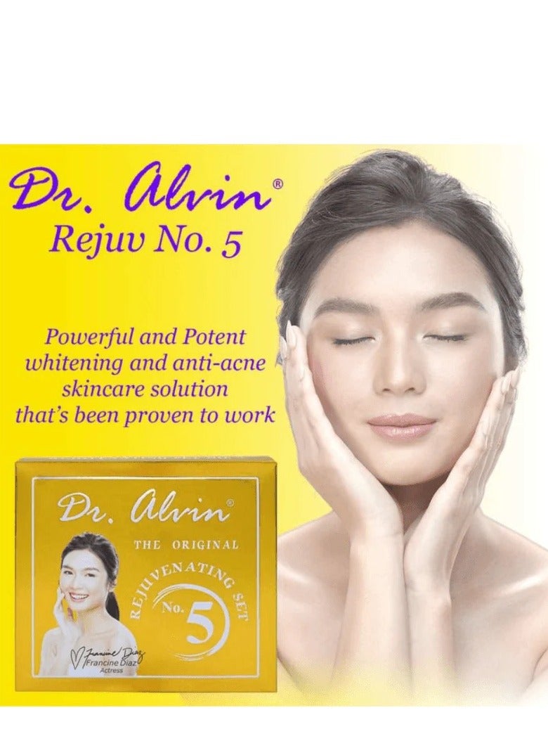 دي آر. ألفين دكتور الفين - مجموعة أصلية لتجديد شباب البشرة، رقم 5: سر الحصول على بشرة مشرقة وخالية من العيوب - Image 2