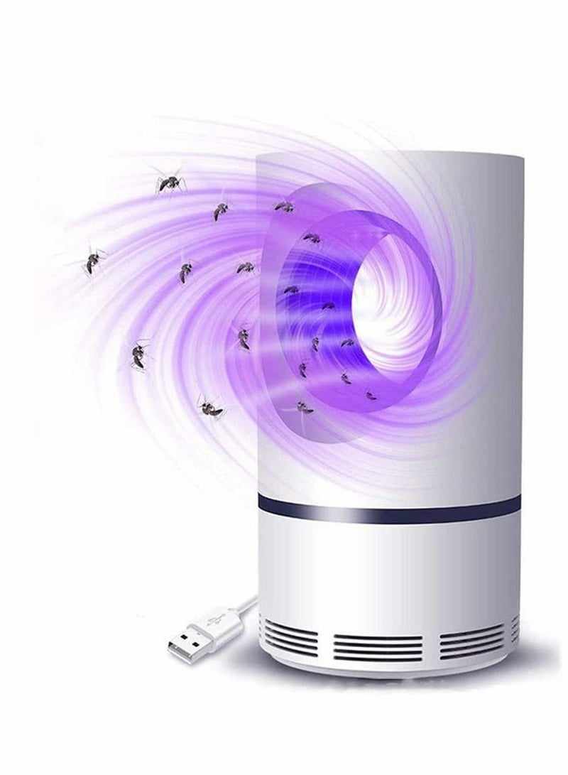 KASTWAVE Electric Mosquito Fly Bug Insect Zapper Killer Insect Attractant Trap Powerful Light Lamp for Home Indoor Outdoor Patio White - Image 1
