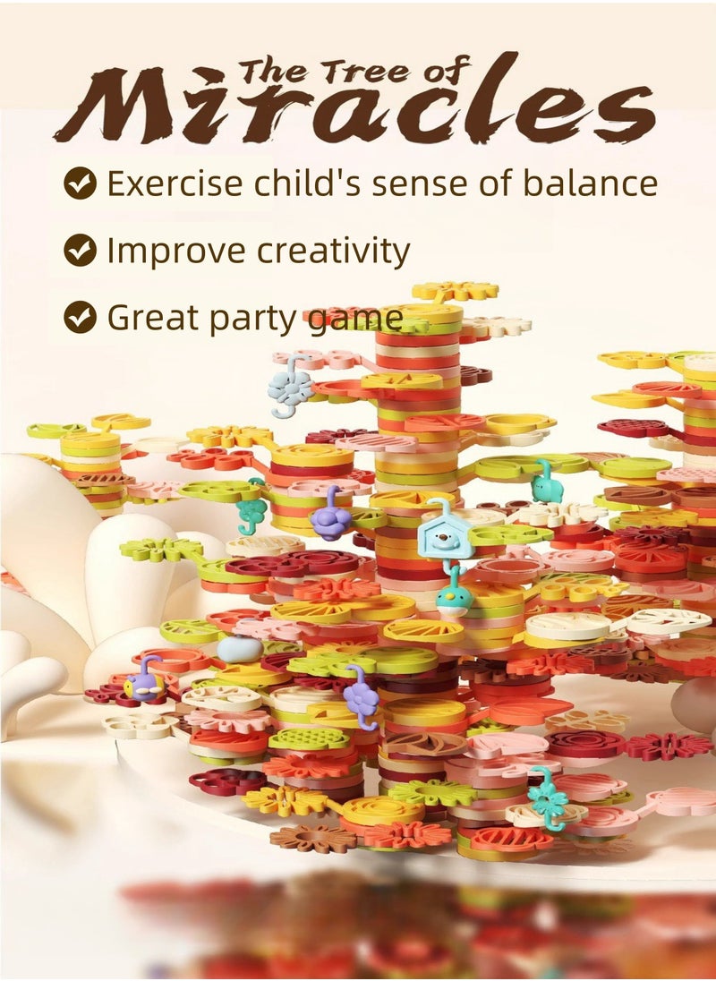 Building 35 Pcs Set of Flower, Stacking Game,Encourages Creative Construction, Promotes Educational Brain Development, Stimulates Imagination, STEM Toy for Kids 2+ Years,Party Game  - Image 3