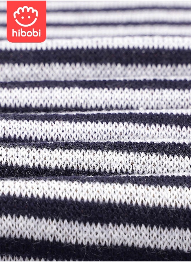 hibobi Baby Knitted Sailing Jacquard Knitted Throw Blanket Windproof Quilt Blanket  - Image 4