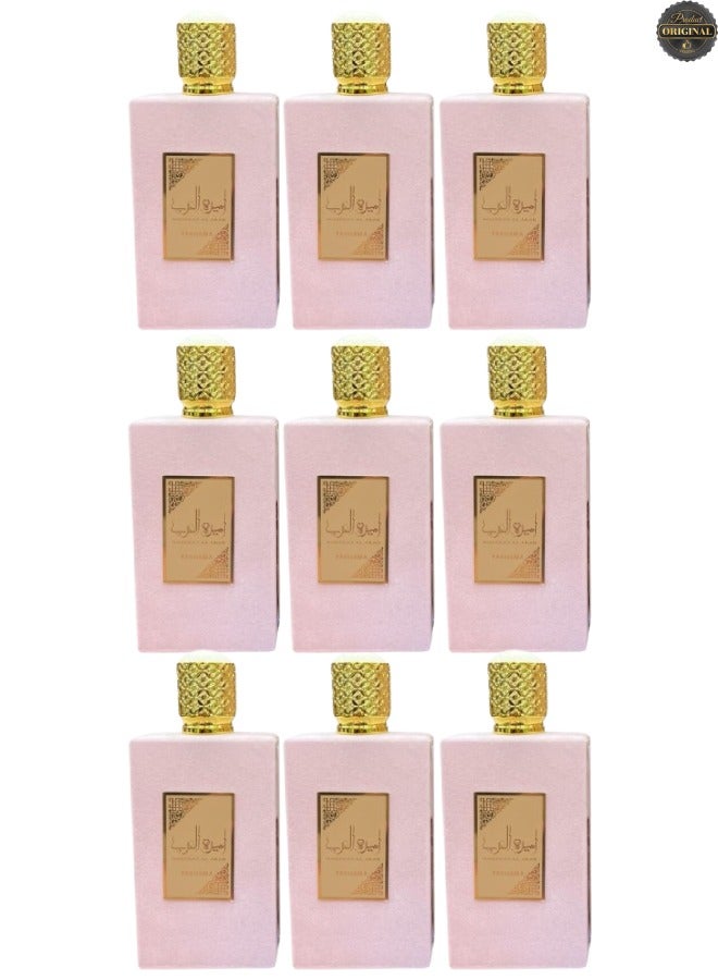 FAKHAMA 9 Pieces Ameerat Al Arab Perfume 100ML - Image 1