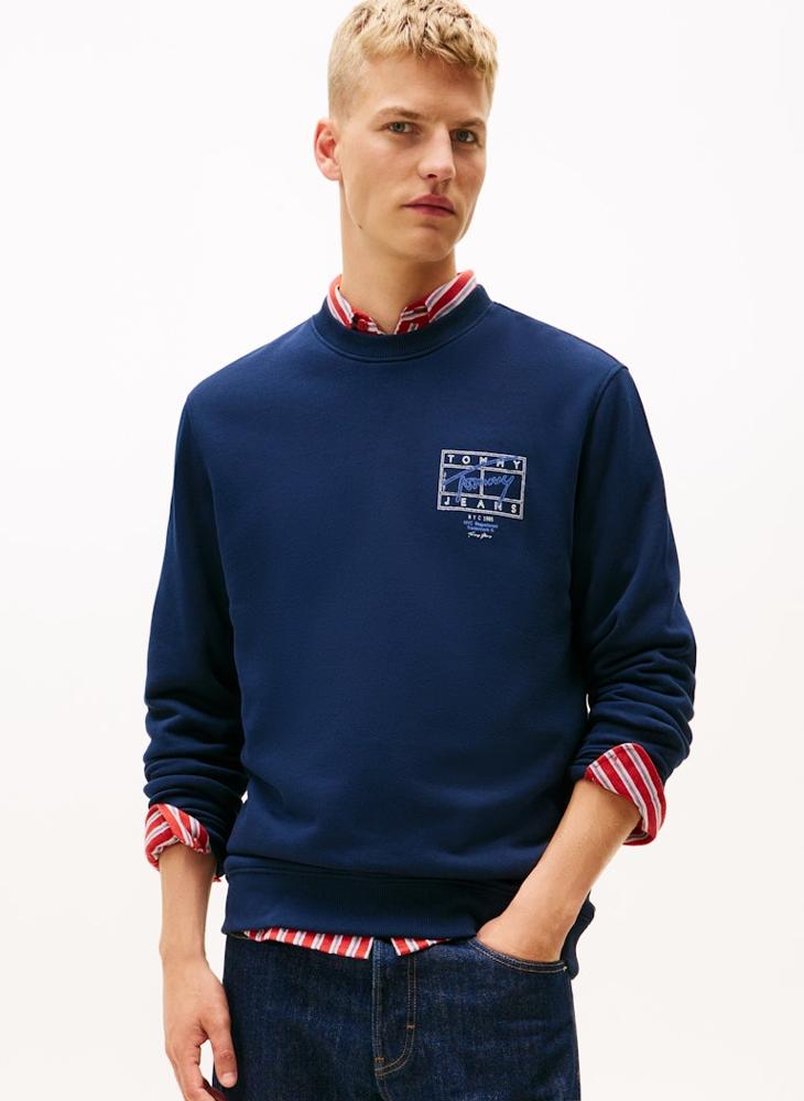TOMMY JEANS Regular Entry Dna Play Sweatshirt - Image 1