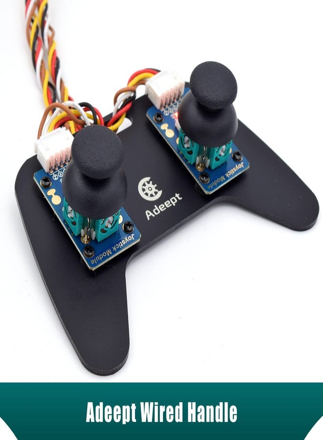 Adeept 5-DOF Robotic Arm Kit Compatible with Raspberry Pi 4 B 3 B+ B A+, Programmable DIY Coding STEM Educational 5 Axis Robot Arm with Python Code and Tutorials(PDF) - Black - Image 4