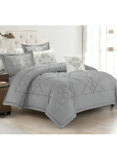 Generic Double Thermal Mattress - 200 x 200 cm - 7 Pieces - Grey  - Image 1