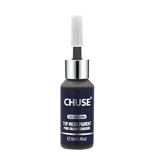 CHUSE PMU Eyebrow Pigments 04oz12ml T202 Deep Coffee - Image 1
