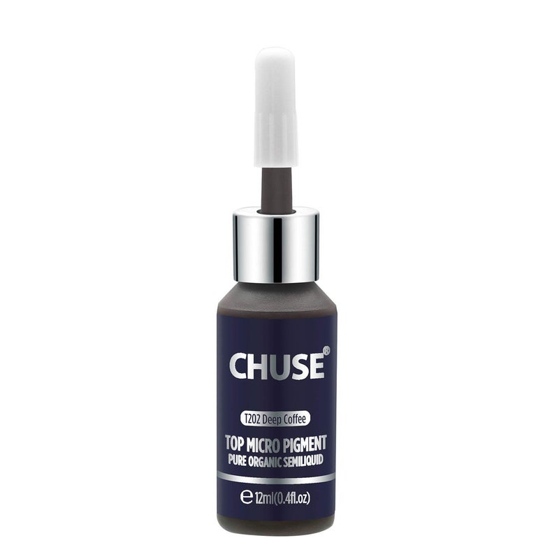 CHUSE PMU Eyebrow Pigments 04oz12ml T202 Deep Coffee - Image 2