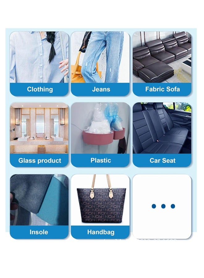 2 oz Fabric Glue，Liquid Stitch Fabric Adhesive，Mighty mend it Fabric Glue, Strong, Waterproof Glue for Fabric Repair and Permanent Bonding - Image 3