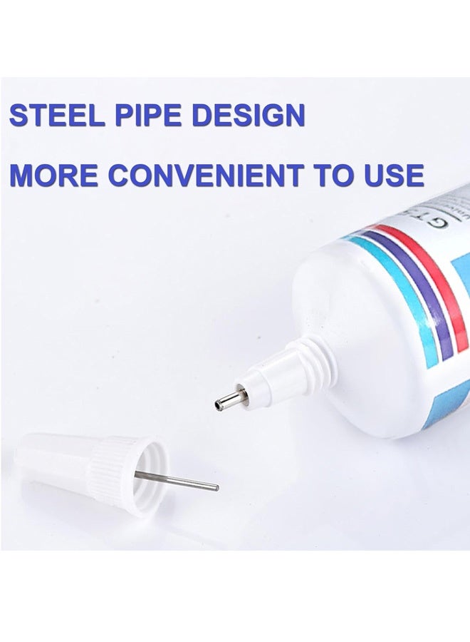 2 oz Fabric Glue，Liquid Stitch Fabric Adhesive，Mighty mend it Fabric Glue, Strong, Waterproof Glue for Fabric Repair and Permanent Bonding - Image 4