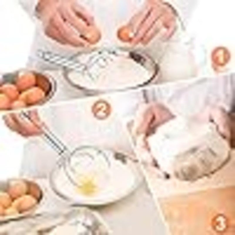Wrishay Wrishay Multifunctional Effortless Stainless Steel Dough Mixer with Hanging Hole Durable TimeSaving Mixing Stick Baking Tools Egg Beater for Home Kitchen Baking Accessories 1 Pcs  - Image 2