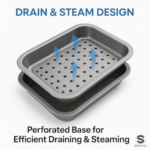 Snevad Stainless Steel Tea Tray & Organizer - Square Tea,Coffee Serving Tray Cup Plate for Home Kitchen and Bathroom & Restaurant Elegant Metal Drink Tray Decor Versatile Storage and Tea Shops Silver - Image 5