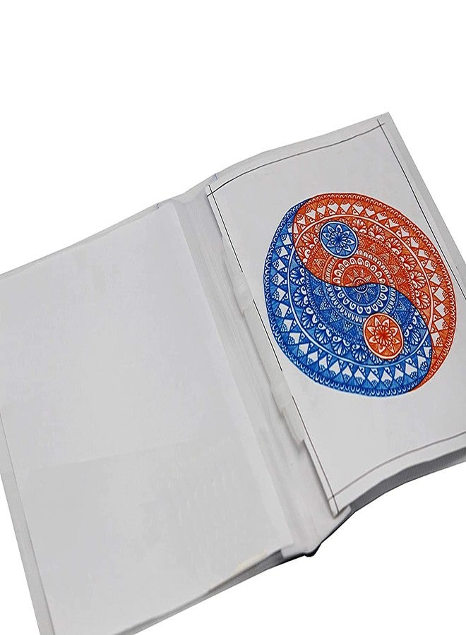 Filemate FS or Legal Size Report File with Side Pocket (Pack of 5 pcs) (14 x 9 inch) (Paper Holding Capacity - 50 to 75 documents Approximately) (Crossline Design) (Hard Plastic Clip) - Image 4