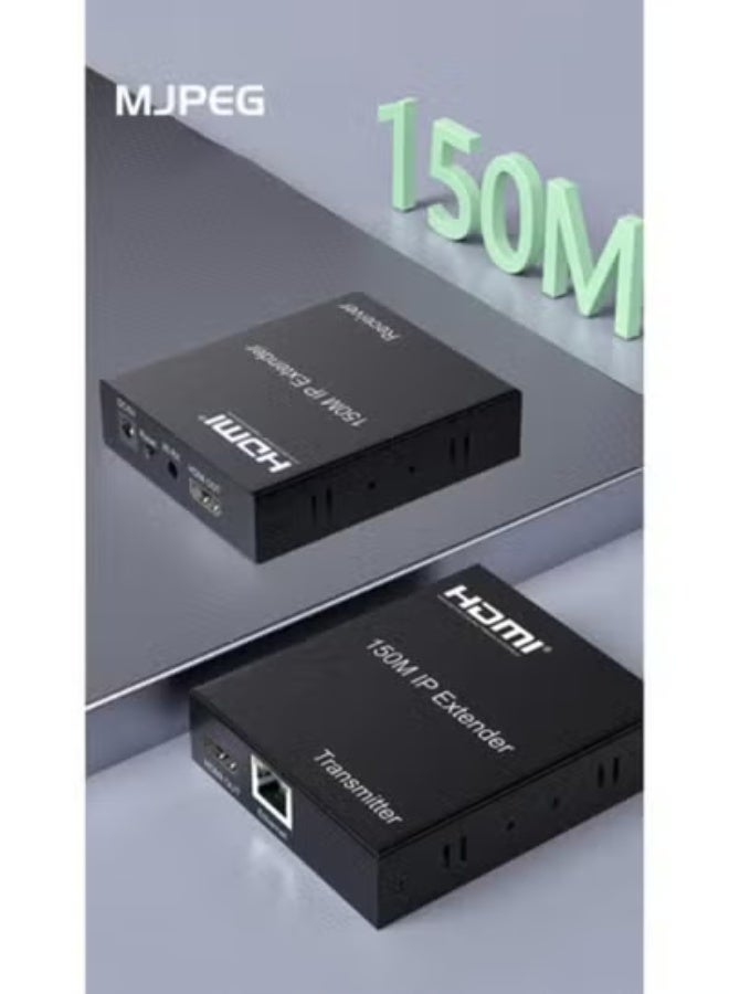 HDMI IP Extender – 150M Over LAN CAT5E/6 Cable – Easy Plug & Play Solution for Long-Distance Transmission - Image 3