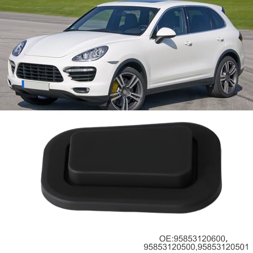 LT Easiyl 2X Rubber Door Handle Sensor Button Compatible with Porsche Compatible with Cayenne 2011–2018 OE 95853120501 - Image 2