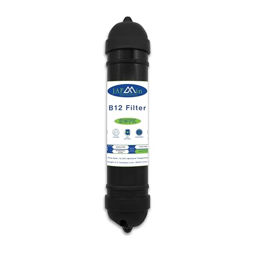 Japmin B12 Alkaline Water Filter Cartridge - 9” | Convert RO Water Purifier into Alkaline Water Purifier | 6000L Life - Image 1