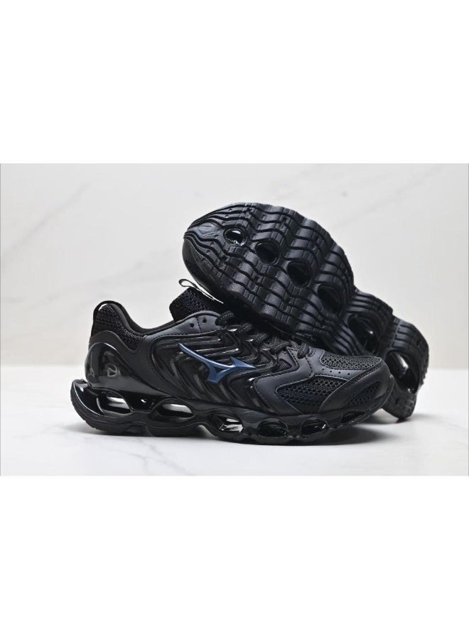 Mizuno Wave Prophecy 14 S Men's Running Shoes - Triple Black - Image 4