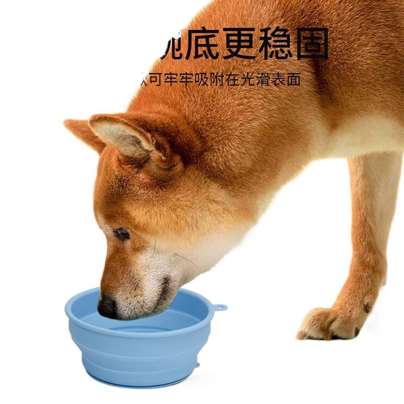Collapsible Pet Bowl Silicone Portable with Design Portable Travel Silicone Build and Outdoor Use for dogs cats walks and outdoor feeding - Image 4
