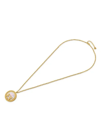 ESCADA Hannah Gold Plated 316L Stainless Steel Pendant Necklace for Women, 700mm