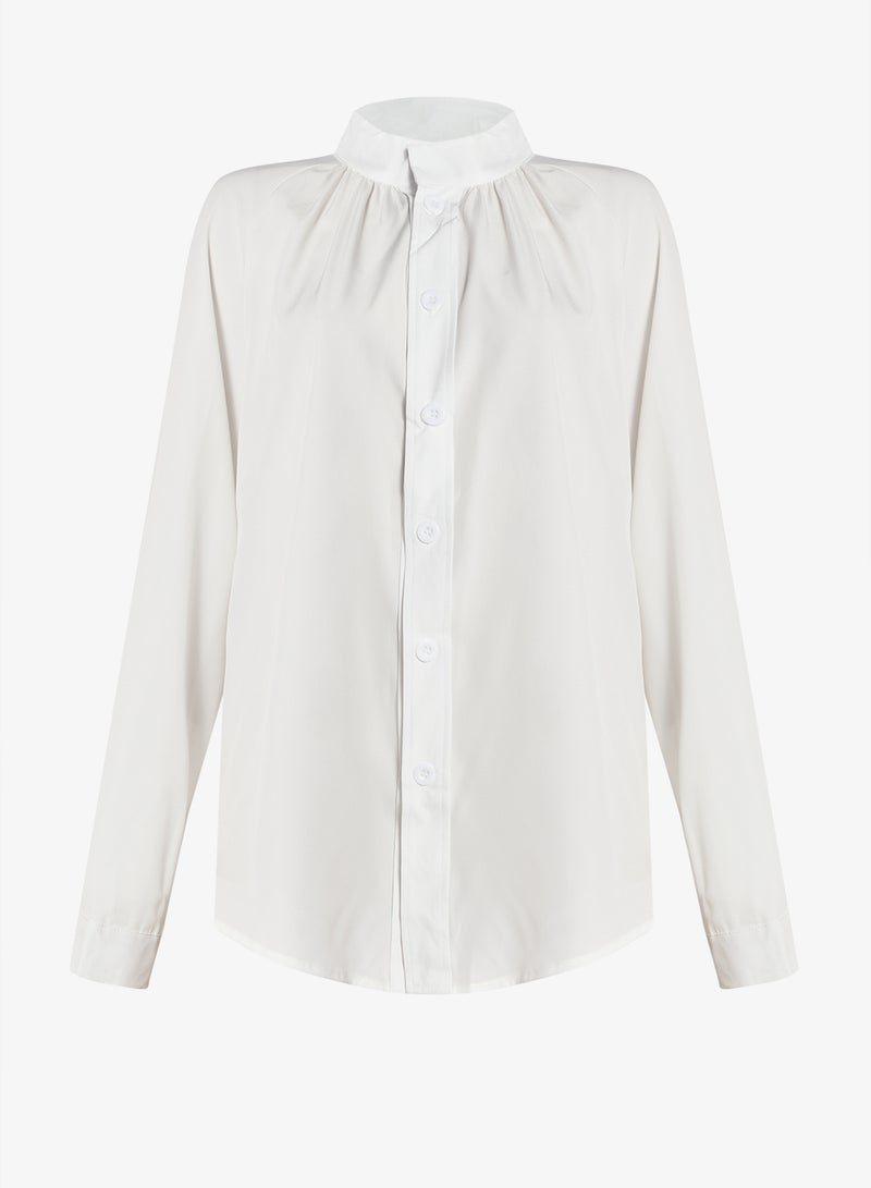 جينجر بلس قميص بأزرار كبير الحجم - Image 1