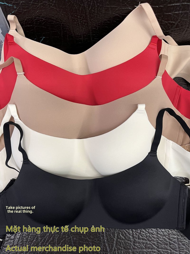 Seamless Comfort Bra Wire-Free Breathable Skin color  - Image 5
